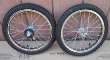 Bicycle Wheel Set Front/Rear 16x1.75 with Tire/Tube/Rim Strips Excellent Shape for sale  Shipping to South Africa