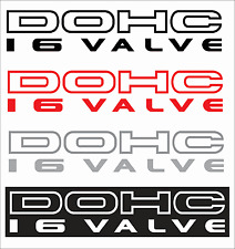 Dohc valve vinyl for sale  USA