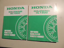 1989-1990 Honda Goldwing GL 1500  Werkstatthandbuch Nachtrag Addendum comprar usado  Enviando para Brazil