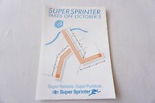 1988 Super Sprinter British Rail Railway Publicidade Muito Bom Estado Usado comprar usado  Enviando para Brazil