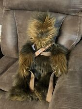 Mochila de felpa Chewbacca Chewie de 24" de los parques de Disney Star Wars, usado segunda mano  Embacar hacia Argentina