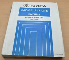 Used, Toyota Supra 2JZ-GE 2JZ-GTE JZA80 Engine Ignition Motor Werkstatthandbuch 1993 for sale  Shipping to Ireland