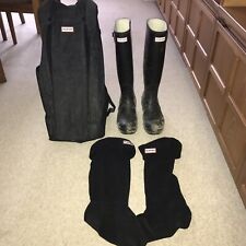 Hunters wellies size for sale  SURBITON