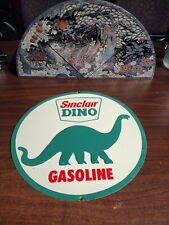 Placa de metal Sinclair Dino gasolina em relevo gasolina óleo gasolina decoração loja de parede comprar usado  Enviando para Brazil