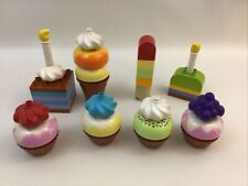 Usado, Lego Duplo Cupcake Bolo de Gelo Cones de Sorvete Sobremesa Vela Comida de Frutas comprar usado  Enviando para Brazil