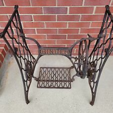 Vintage Singer Sewing Machine CAST IRON Treadle Base - Sewing Machine Base for sale  Toms River