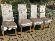 Upholstered dining chairs for sale  NEWTON ABBOT