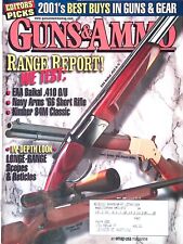 Revista de armas y municiones mayo de 2001 EAA Baikal .410 O/U, armas navales, Kimber 84M, usado segunda mano  Embacar hacia Argentina