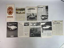 Citroen brochure test for sale  BATTLE