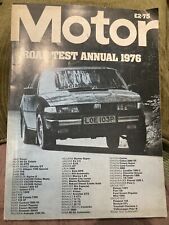 Motor road test for sale  SOUTHAMPTON