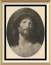 Impressão antiga por RENI Arte Bíblica Religiosa ECCE HOMO Jesus Coroa de Espinhos comprar usado  Enviando para Brazil