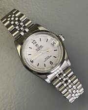 Rare 1997 Tudor Prince Date White Roman Dial Auto Watch 72000 For Service for sale  Shipping to South Africa