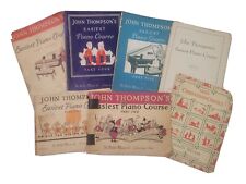 Libros de cursos de piano de colección más fáciles, John Thompson, parte 1 a parte 6 , usado segunda mano  Embacar hacia Argentina