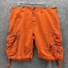 Pantalones cortos Polo Ralph Lauren para hombre 38 pantalones de carga naranja lino bolsillos exteriores senderismo segunda mano  Embacar hacia Argentina