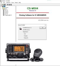 ICOM CS-M504 Rev. SOFTWARE DE PROGRAMAÇÃO E CLONAGEM 1.0 para download IC-M504, IC-M505 comprar usado  Enviando para Brazil