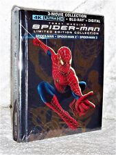 Super-herói Spider-man edição limitada coleção de 3 filmes (4K/Blu-ray, 2017 7 discos) comprar usado  Enviando para Brazil