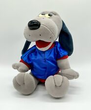 Pound Puppies Cooler Vintage Grey Dog 16" Tonka Jointed Posable Plush 1986 for sale  Shipping to South Africa