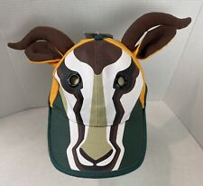 RARE SA Rugby Springboks Hat South Africa Green Cap PG Sport Antelope NEW READ, used for sale  Shipping to South Africa