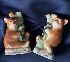 Conjunto de Shaker de Cerâmica Tree Hugger Bears Sal e Pimenta - Vintage comprar usado  Enviando para Brazil