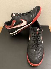Zapatos de fútbol Nike Gato 5 415123-016 negros para hombre talla 12 segunda mano  Embacar hacia Argentina