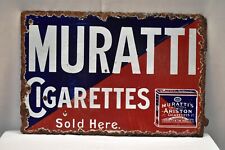 Vintage muratti cigarettes d'occasion  Expédié en Belgium