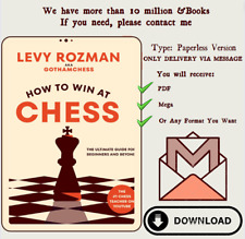 Como ganhar no xadrez: o guia definitivo para iniciantes e além por Levy Rozman comprar usado  Enviando para Brazil
