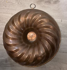 Molde grande para bolo de cobre do século XIX feito na Itália comprar usado  Enviando para Brazil