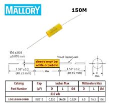 Mallory 150 001uf usato  Folignano