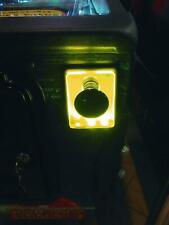 YELLOW Lighted Shooter Rod Plate Cover THE SOPRANOS pinball machine LED mod for sale  Kingsland