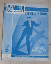 Partition johnny hallyday d'occasion  Béziers