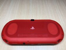 Console fino PlayStation PS Vita Sony vermelho preto PCH-2000 somente comprar usado  Enviando para Brazil