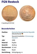 Schwere kupfermünze jahre gebraucht kaufen  Rostock