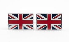 Abotoaduras bandeira do Reino Unido europeu Reino Unido britânico inglês escocês Grã-Bretanha Jack, usado comprar usado  Enviando para Brazil