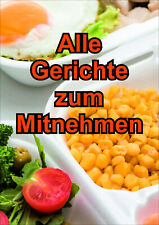 Gastronomie aufkleber plakat gebraucht kaufen  Altfraunhofen