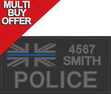 Peronalised patch police for sale  SLEAFORD