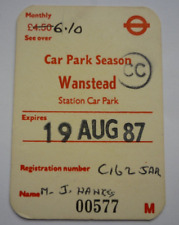 1987 wanstead tube for sale  SUTTON