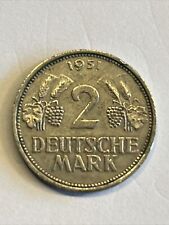 Münze 1951 bundesrepublik gebraucht kaufen  Crailsheim
