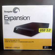 DISCO DURO EXTERNO USB 3.0 SEAGATE EXPANSION 2 TB segunda mano  Embacar hacia Argentina