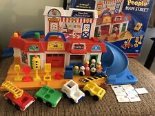 Vintage Fisher Price Little People MAIN STREET #2500 Complete BOX + Extras Nice! for sale  Shipping to South Africa