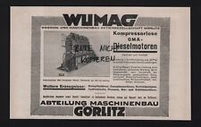Görlitz advertising 1928 for sale  Shipping to United Kingdom