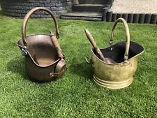 Vintage brass coal for sale  SKELMERSDALE