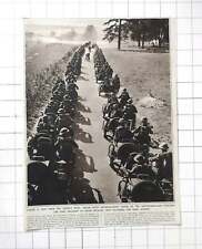 1940 Tropas de Reconhecimento de Motocicleta de Northumberland Fusiliers, Guarda Doméstica comprar usado  Enviando para Brazil