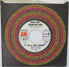IKE & TINA TURNER River Deep Mountain High A&M 45 1969 Promo Phil Spector HEAR comprar usado  Enviando para Brazil