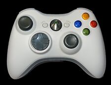 Controlador Inalámbrico Oficial Microsoft Xbox 360 Blanco Genuino Original OEM segunda mano  Embacar hacia Mexico