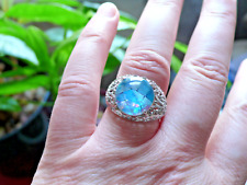 opal engagement rings for sale  LONDON