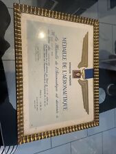 diplôme medaille de l aeronautique d'occasion  Saint-Remy-en-Bouzemont-Saint-Genest-et-Isson