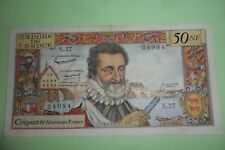 Billet francs henri d'occasion  Cosne-Cours-sur-Loire
