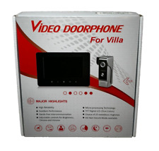 Amocam Video Doorphone com Fio para Villa Sistema de Intercomunicação Monitor 7" Novo Caixa Aberta comprar usado  Enviando para Brazil