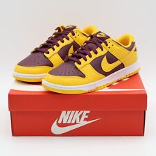 DD1391-702 Nike Dunk Low Arizona State Sun Devils University Gold Maroon (Men's) for sale  Shipping to South Africa