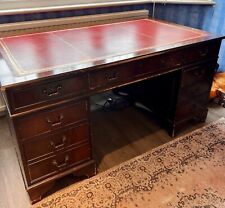 Part mahogany desk for sale  LONDON